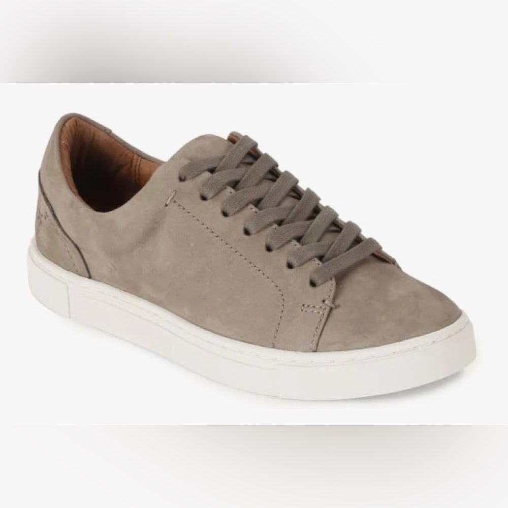 Frye Ivy Low Lace Sneakers for Women Crafted from Vintage Italian Leather Size 9